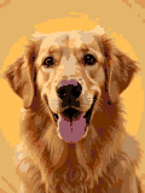 120 × 160 drills chart of the photo for a 30 × 40 cm canvas