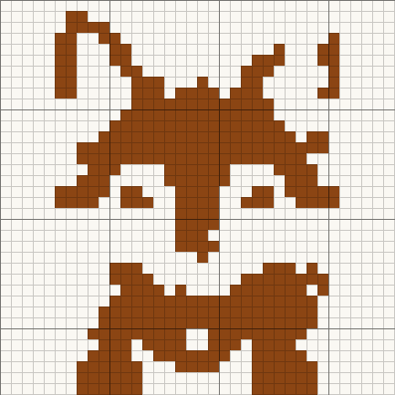 36 by 36 chart generated from the photo